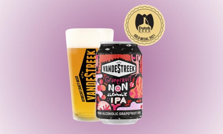 Vandestreek Non Alcoholic Grapefruit IPA Vandestreek Non Alcoholic Grapefruit IPA